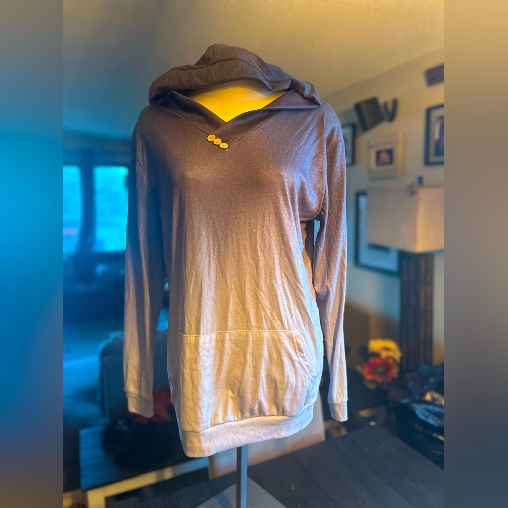 Grey hoodie